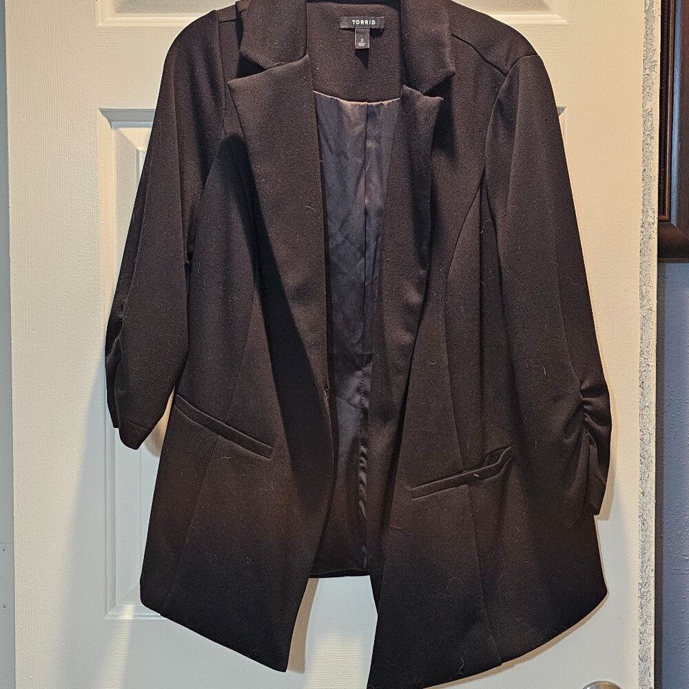 Torrid, Blazer, Black Size 2
